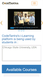 Mobile Screenshot of codetantra.com
